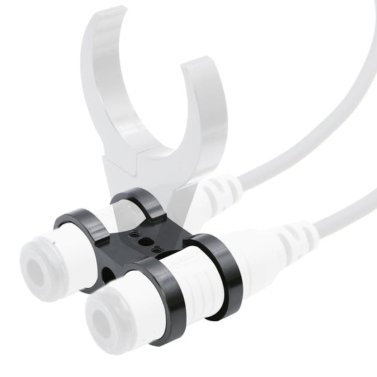 Dual Headset or Helmet Jack - Bar Mount STX Stereo