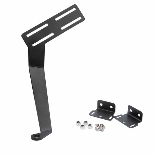 Mobile Radio Mount for Jeep TJ LJ • JK 2 Door Only • Passenger Side Interior