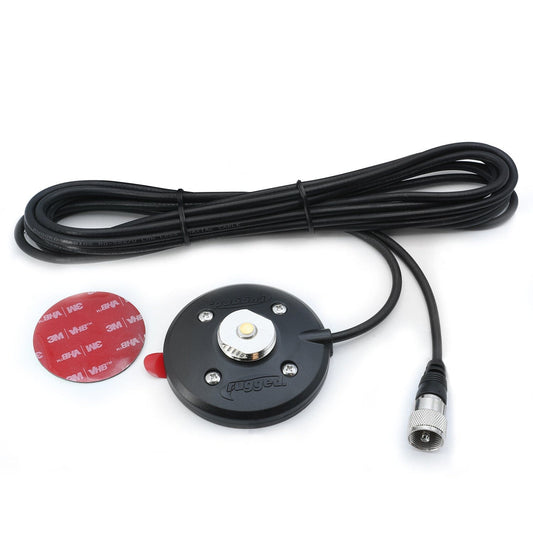 NMO - Adhesive Antenna Mount with 15  Coax Cable