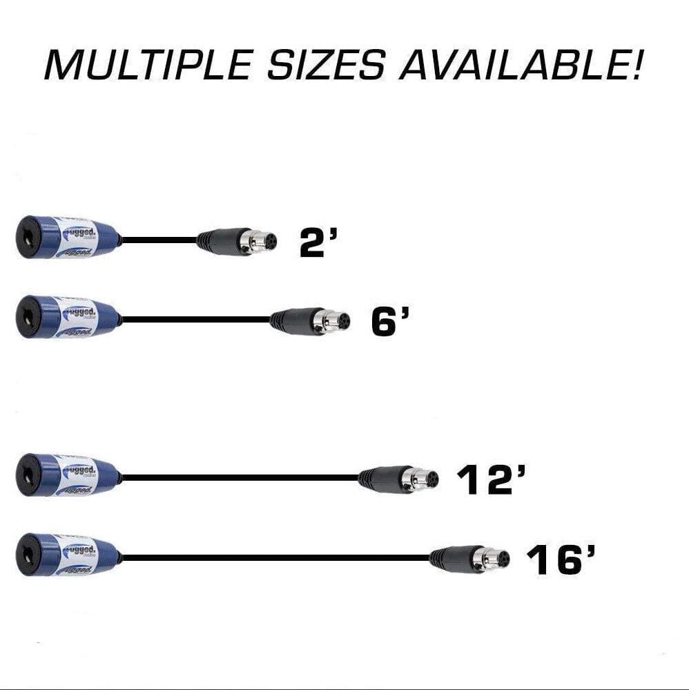 Select Length OFFROAD Straight Cable to Intercom (Select Length) - 2 Feet – TSP PARTS