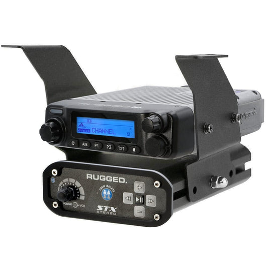 Polaris XP1 Below Dash Mount for Rugged Radios and Intercom