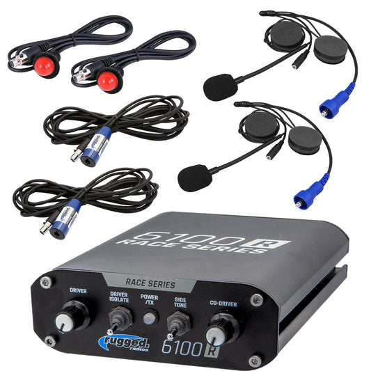 RACE INTERCOM KIT - RRP6100 RACE SERIES Intercom with Helmet Kits Yes - Install DSP Chips