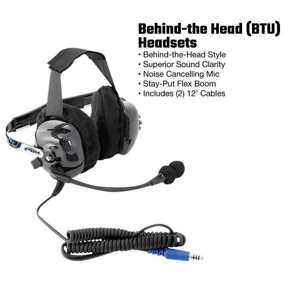 Single Seat Kit with Digital Radio AlphaBass Headset