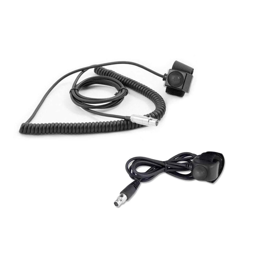 Velcro Mount Push to Talk (PTT) Buttons for Intercoms Passenger PTT - Straight Cord