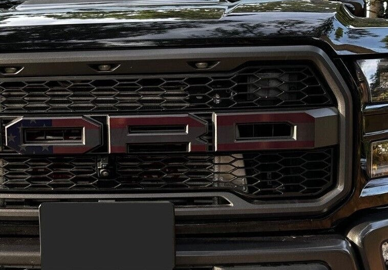 Front Grille Letter Overlays (2017-2020 Raptor)