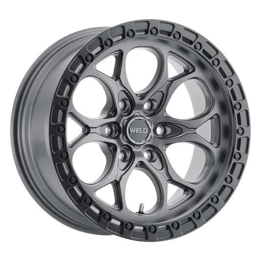WELD Ledge 6 - RAM TRX - 20x10 - -18 offset - Satin Gunmetal